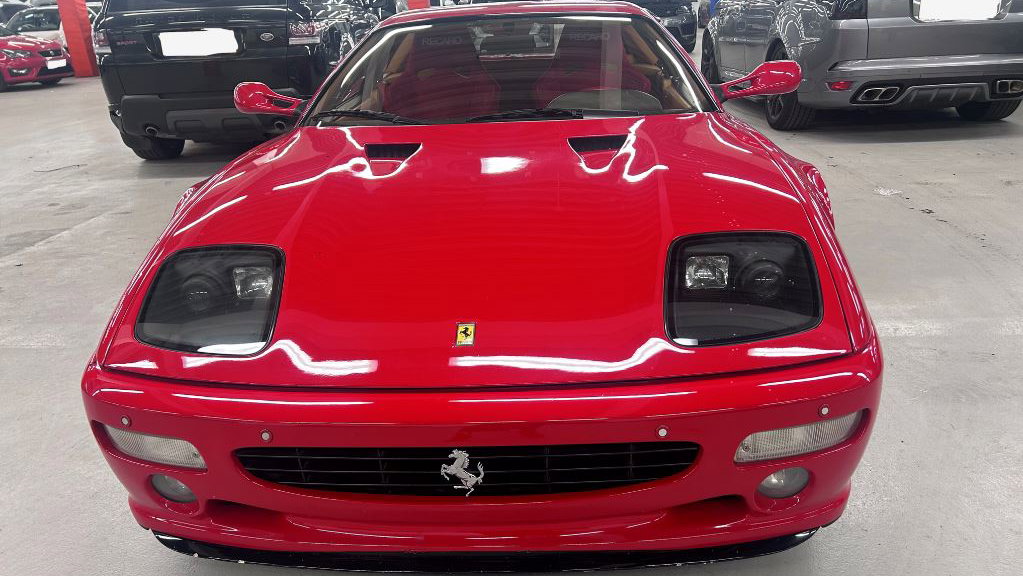 The recovered Ferrari (Metropolitan Police) 